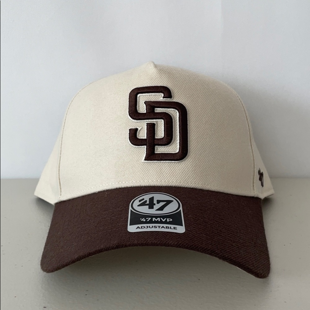 ‘47 Brand MVP DT SnapBack - Natural/Cream/Brown